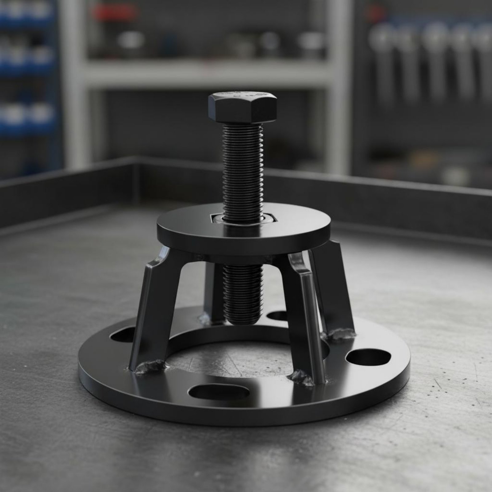 Brake Rotor - เครื่องมือถอดเบรกสามล้อ ตัวดึงดรัมเบรกแบบหนา ตัวดึงโรเตอร์ดรัม เครื่องมือถอดเพลาสำหรับงานหนัก ใช้งานง่ายสำหรับโรงรถ