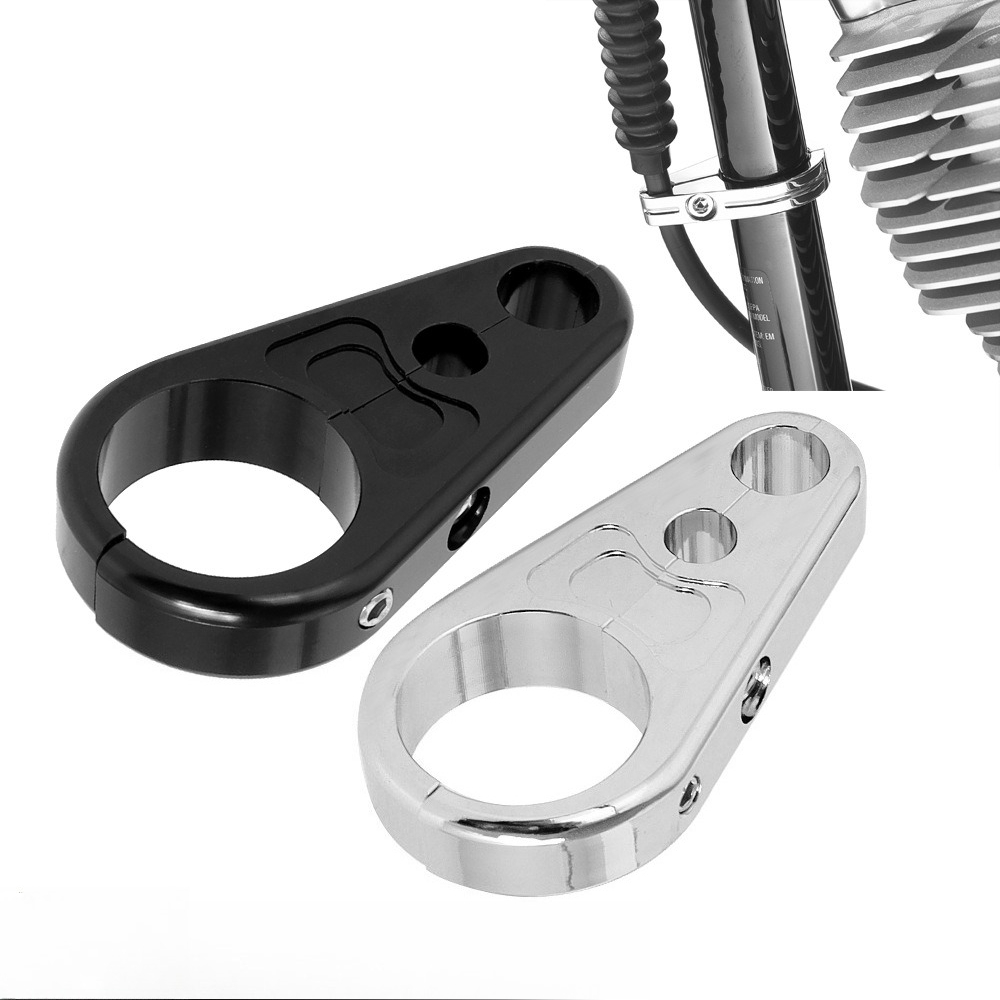 Motorcycle Brake Cable - ตัวหนีบสายเบรกคลัตช์มอเตอร์ไซค์ 1 ชิ้น ขนาด 25 มม.
