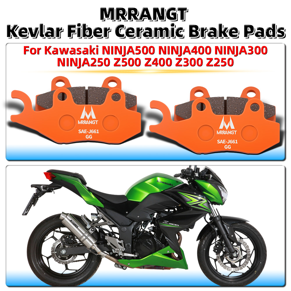 Carbon Ceramic Motorcycle Brake Rotor - รถจักรยานยนต์เซรามิคเบรคแพดสำหรับคาวาซากิ นินจา 500 นินจา 400 นินจา