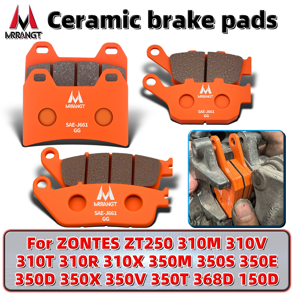 Carbon Ceramic Motorcycle Brake Rotor - MRRANGT เซรามิคเบรคแพดสำหรับ ZONTES ZT250 310M/V/T/R/X 350M/S/E/D/X/V/T
