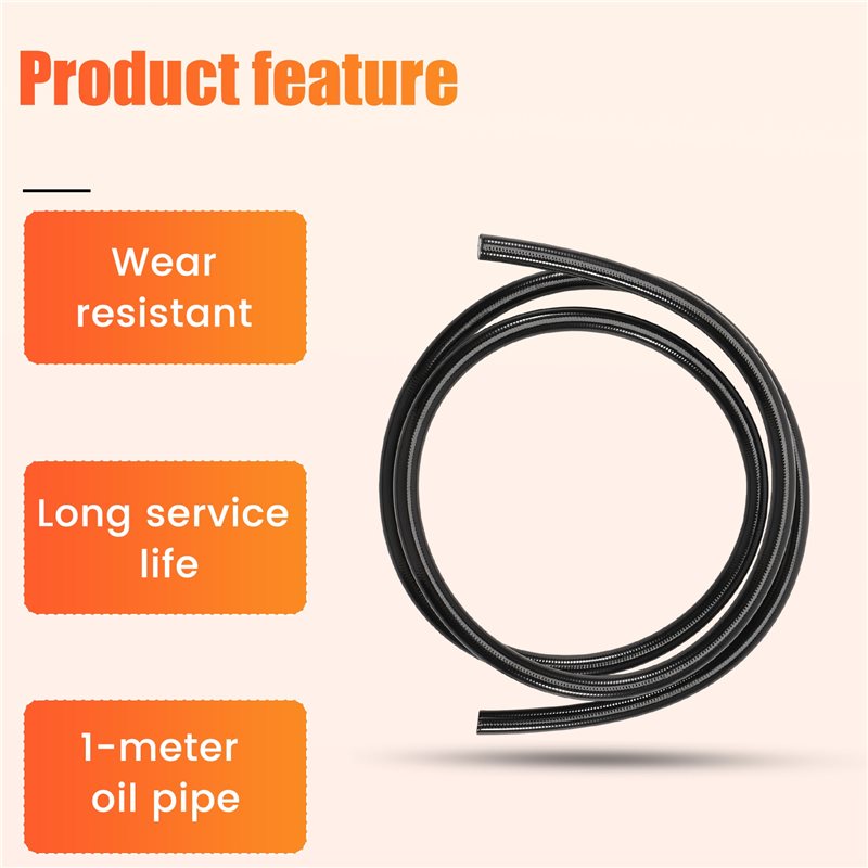 สายเบรกมอเตอร์ไซค์ AN3 1M สายถ - Brake Line Motorcycle บทวิจารณ์และราคา