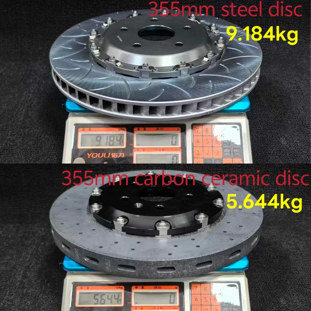จานเบรกคาร์บอนเซรามิกน้ำหนักเบ - Brake Rotor บทวิจารณ์และราคา