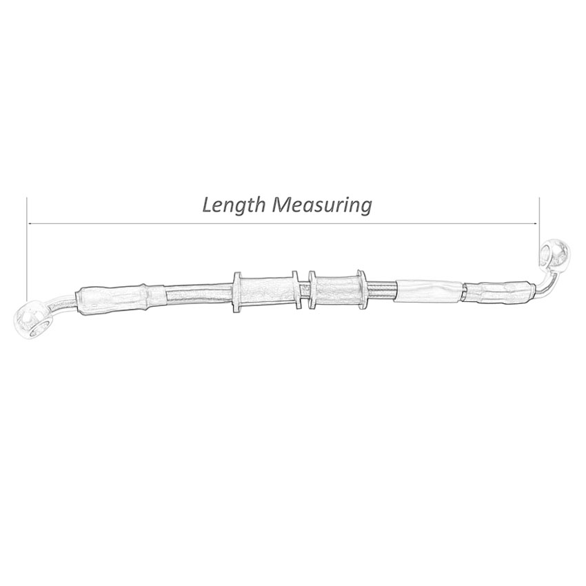 สายเบรคไฮดรอลิก DOT Line ขนาด  - Motorcycle Brake Cable บทวิจารณ์และราคา