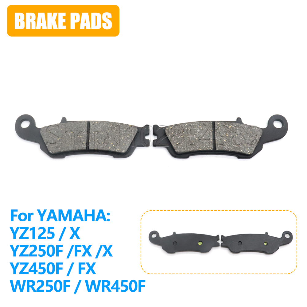 สำหรับ YAMAHA YZ250 YZ250F YZ2 - Motorcycle Brake Pads บทวิจารณ์และราคา